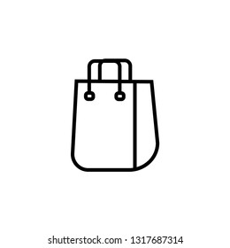 Bag out line Icon