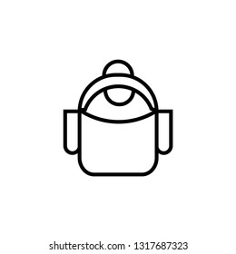 Bag out line Icon