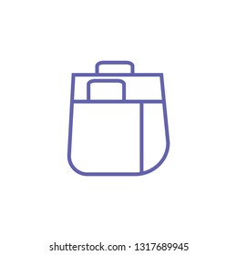 Bag out line Icon