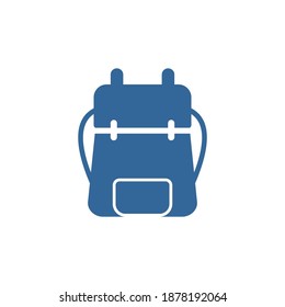 Bag for outdoor logo design vector template, Outdoor logo design concept, Icon symbol