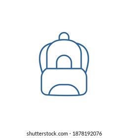 Bag for outdoor logo design vector template, Outdoor logo design concept, Icon symbol