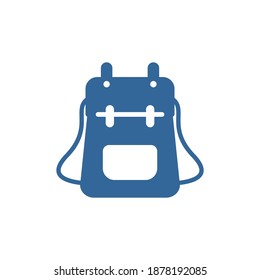 Bag for outdoor logo design vector template, Outdoor logo design concept, Icon symbol