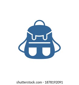 Bag for outdoor logo design vector template, Outdoor logo design concept, Icon symbol