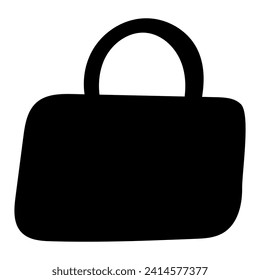 bag package gift store fashion valentines day icon heart love black