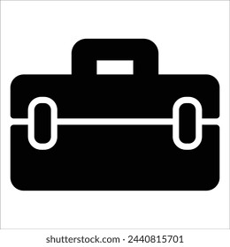 Símbolo de bolsa o portafolio . Vector EPS 10