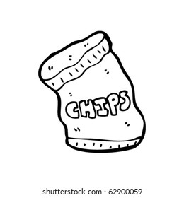 Potato Chips Bag Open Stock Illustrations Images Vectors Shutterstock