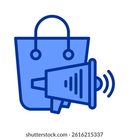 Bag Promotion Icon Element For Design
