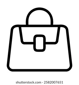 Bag Purse Pouch Icon for Shop E-Commerce