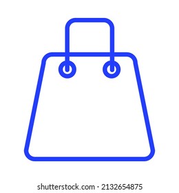 Tasche, violette Vektorgrafik