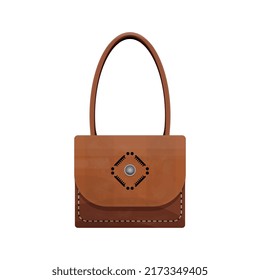 Bag in a realistic style.