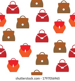 Beutel nahtlose Muster-Hintergrund
