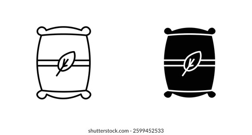 Bag seedlingicons for ui. vector illustration