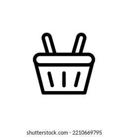 Bag Shop Icon geeignet für Web, Anwendung oder zusätzliche Verzierung für Ihr Projekt