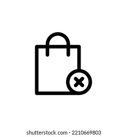 Bag Shop icon suitable for web, application or additional ornament for your project