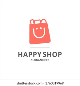 Logo-Konzept des Taschenladens, Handel, Design-Vorlage für den Einzelhandel