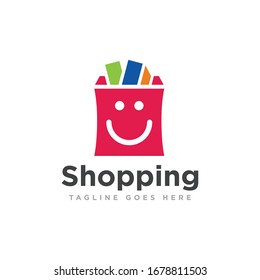 Bag Shop Logo Icon Design Vector