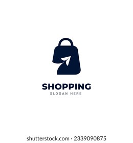 Bag Shop Logo Icon Design Vector