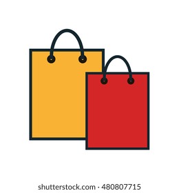 bag shopping commerce icon