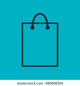 bag shopping commerce icon
