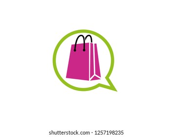 bag shopping logo