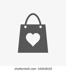 bag shopping vector icon