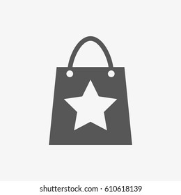 bag shopping vector icon
