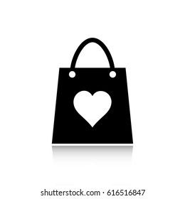 bag shopping vector icon
