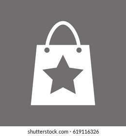 bag shopping vector icon