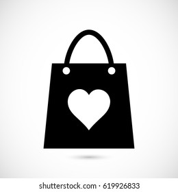 bag shopping vector icon