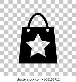 bag shopping vector icon