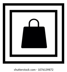 bag sign icon