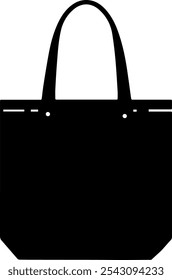 Bag Silhouette Vector Illustration Image