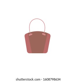 bag simple clip art vector illustration