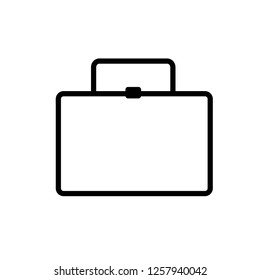  bag simple line icon