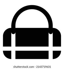 The bag sport icon for basketball match or any sport event