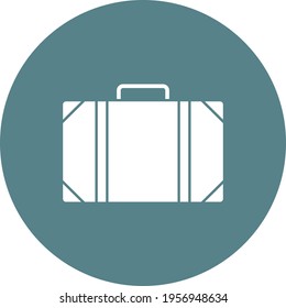 Bag, summer bag Icon vector image. Can be used for Summer and Holidays. Suitable for mobile apps, web apps and print media.