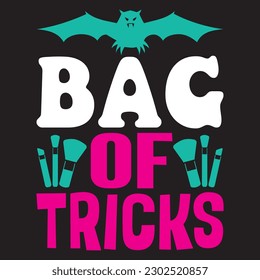 Bag Of Tricks T-shirt Design Vector File