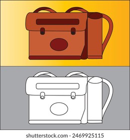 Bag vector art and EPS file.