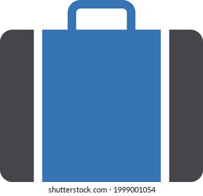 icono de color de glifo vector de bolsa