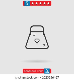 bag vector icon