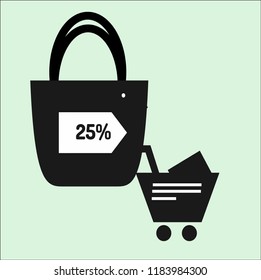 bag vector icon