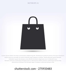 bag vector icon