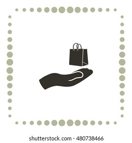 Bag vector icon