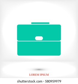 bag vector icon, vector best flat icon, EPS