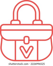 Bag vector icon. Can be used for printing, mobile and web applications.