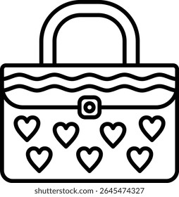 Bag vector icon. Can be used for printing, mobile and web applications.