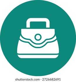 Illustration zum Design eines Vektorsymbols in einer Tasche
