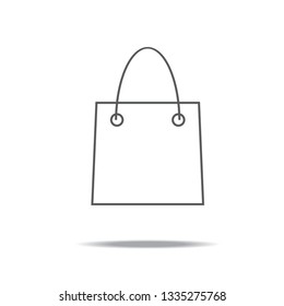 Bag vector icon eps 10