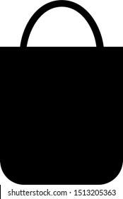 bag vector icon, flat design best vector icon