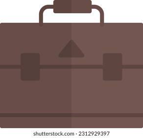 Bag Vector Icon Flat Style